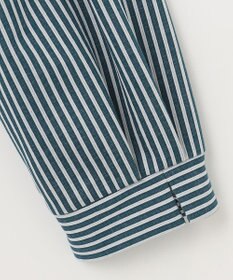 J.PRESS LADIES 【WEB限定】 ピンストライプジャージー バンドカラー カットソー