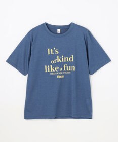ANY シアーネップロゴＴシャツ