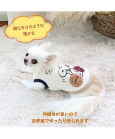 PET PARADISE スヌーピー ペティヒート プレミアム タンクトップ 《おやつ柄》小型犬