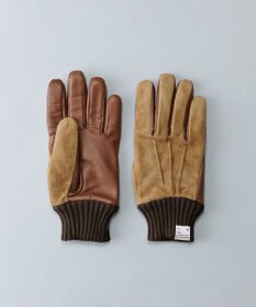 ORuKuBET ピッグスエードラムコンビカフスグローブ(MEN)【日本製・タッチパネル対応】