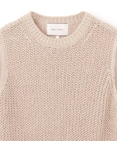 BEIGE， OLIVIER / 半袖ニット