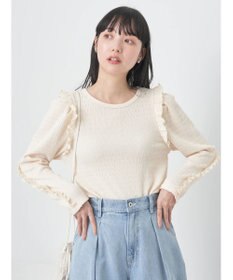 earth music&ecology シャーリングカットプルオーバー