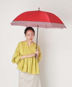 MOONBAT 【WEB限定】POLO RALPH LAUREN（ポロ ラルフローレン）長傘 ワンポイントポロポニー×裾ボーダー 8本骨