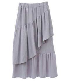 earth music&ecology カットティアードスカート