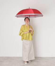 MOONBAT 【WEB限定】POLO RALPH LAUREN（ポロ ラルフローレン）長傘 ワンポイントポロポニー×裾ボーダー 8本骨