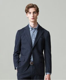 J.PRESS MEN 【セットアップ対応】SOFAニット ハイグレードジャージ ジャケット ネイビー系8