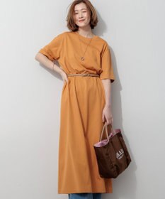 23区 【SLOW/一部店舗限定】ヴィンテージライクジャージー T ワンピース