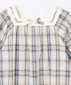 組曲 KIDS 【150-160㎝】プランタンチェック ブラウス