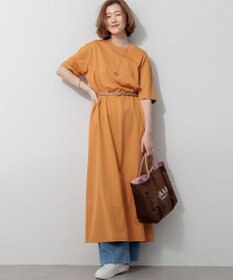 23区 【SLOW/一部店舗限定】ヴィンテージライクジャージー T ワンピース