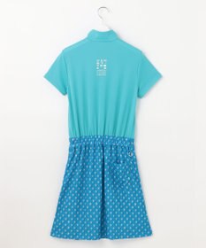 23区GOLF 【WOMEN】【接触冷感・UVケア・吸水速乾】アイス柄 切替ワンピース