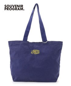 J.PRESS MEN 【J.PRESS ORIGINALS】【UNISEX】Garment Dyed Cotton Embroidery Eco Bag