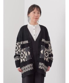 男女兼用】オルテガ柄カーディガン / CRAFT STANDARD BOUTIQUE