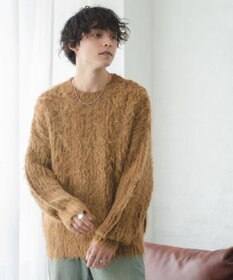 WEGO ブラッシュニットBIGプルオーバー