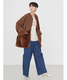 AMERICAN HOLIC キルポカボアＭｉｘキルティングコート