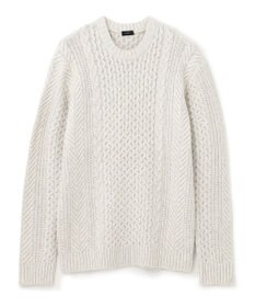 JOSEPH HOMME ヴィスコースメランジケーブル  クルーネック