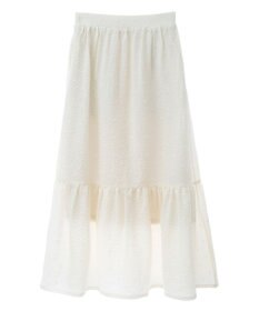 earth music&ecology ドットドビーフレアスカート