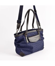 Y'SACCS モノグラム×カウレザー　２ＷＡＹミニトート