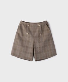 GRACE CONTINENTAL ダブルボタンショートパンツ