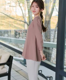 Tiaclasse スカラップ襟チュニック