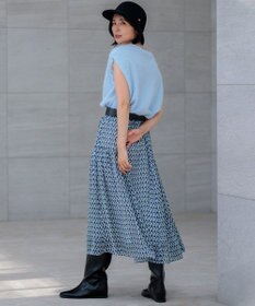 23区 L 【Oggi10月号掲載/洗える】カシミヤミックスファー ニット