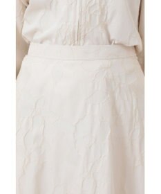 DAKS 【TV着用｜梅津弥英子アナ】フラワーモチーフジャガードスカート