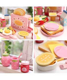 Mother garden マザーガーデン  野いちご モーニングトースターセット