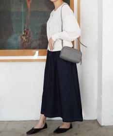 TOQUE 〈大草直子さんアドバイザー〉ウォッシャブルシルク×コットンニット ショートカーディガン