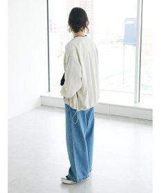 CRAFT STANDARD BOUTIQUE レーヨントロミ羽織りシャツ