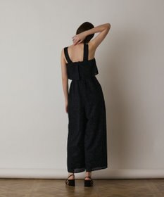 GRACE CONTINENTAL カットジャガードサロペット