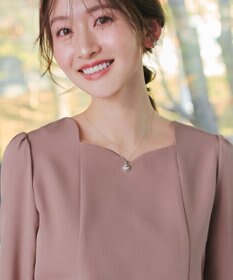 Tiaclasse スカラップ襟チュニック