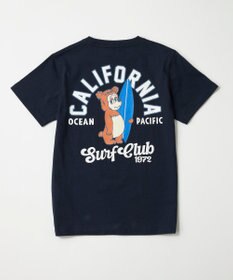 OP／FILA 【Ocean Pacific】カリフォルニアベアバックプリントTシャツ