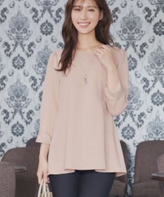 Tiaclasse スカラップ襟チュニック