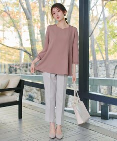 Tiaclasse スカラップ襟チュニック