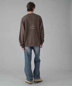 WEGO 【ユニセックス着用ITEM/2点SET/MLサイズ展開】アクセ付きフォトグラフィックプルオーバー