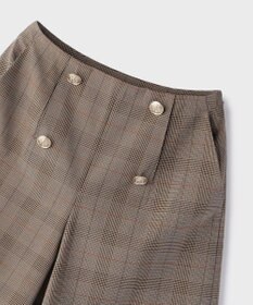 GRACE CONTINENTAL ダブルボタンショートパンツ