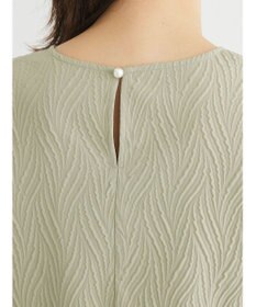 Green Parks ・ＥＬＥＮＣＡＲＥ　ＤＵＥ　フクレジャカードブラウス