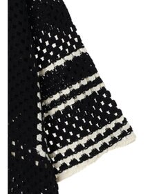 AMERICAN HOLIC クロシェ半袖カーディガン