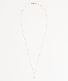 Phoebe 【K10】ジュエルラックネックレス　ホワイトトパーズ/4月誕生石/天然石/全長:40cm