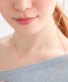 Phoebe 【K10】ジュエルラックネックレス　ホワイトトパーズ/4月誕生石/天然石/全長:40cm