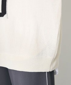 CRAFT STANDARD BOUTIQUE ロゴジャガードメッシュニットプルオーバー