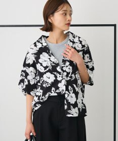 CRAFT STANDARD BOUTIQUE レーヨン総柄シャツ