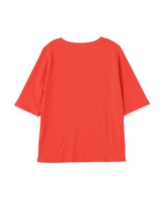 AMERICAN HOLIC シアーリブ配色プルオーバー