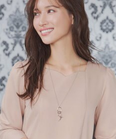 Tiaclasse スカラップ襟チュニック