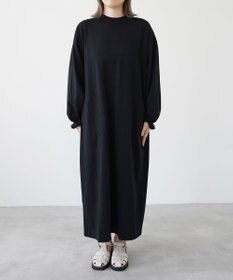 HAAG スマイルコットン LONG SLEEVE ONEPIECE ワンピース