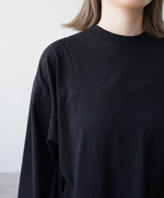 HAAG スマイルコットン LONG SLEEVE ONEPIECE ワンピース