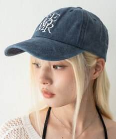 WEGO ピグメントロゴキャップ