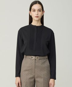 ICB L イージージョーゼット ピンタックカットソー