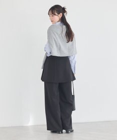 earth music&ecology 【予約】【2WAY】ラップスカート付きパンツ