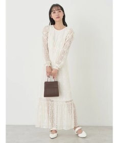 earth music&ecology 総レースワンピース