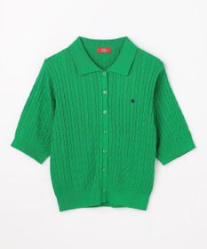 ANY 【POLO BCS別注】ケーブルニットポロ